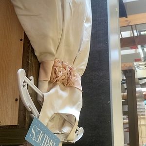 Flower girl/ natural pageant dress.